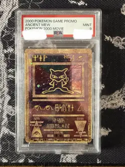 Pokemon Ancient Mew 1 Pokemon 2000 Movie Promo Holo PSA 9 2000 - Image 1
