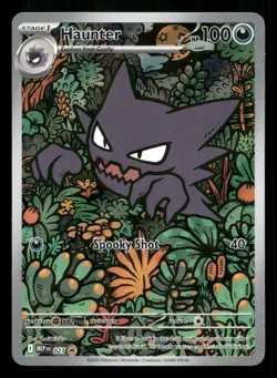 Haunter MEP 027 Illustration Rare Promo Mega Evolutions Pokemon NM - Image 1