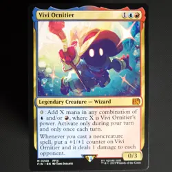 Vivi Ornitier - Final Fantasy MTG Regular Non-Foil Mythic 0248 pack fresh - Image 1