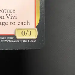Vivi Ornitier - Final Fantasy MTG Regular Non-Foil Mythic 0248 pack fresh - Image 4