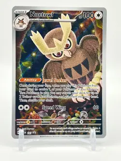 Noctowl - SVP141 Stellar Crown ETB Promo Pokemon - NM/MINT - Image 1