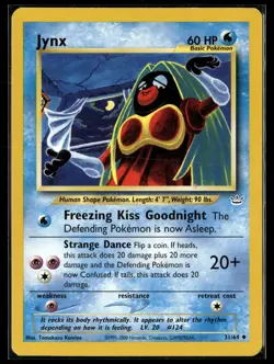 Pokemon TCG Neo Revelation #31/64 Jynx - Image 1