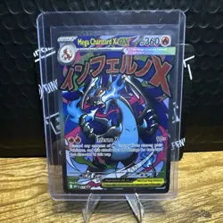 Pokemon Mega Charizard X EX 023 Me: Mega Evolution Promo Holo 360 HP - Image 3