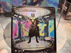M 0366 Secluded Starforge Foil Japan SHOWCASE Edge of Eternities Card BORDERLESS - Image 4
