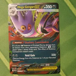 Mega Gengar ex Double Rare 2025 Pokemon Phantasmal Flames #056/094 NM - Image 1