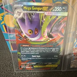 Pokemon XY Phantom Forces Mega Lucario EX, Mega Gengar EX English Holo Lot - Image 2