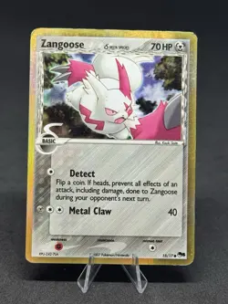Pokemon Zangoose (Delta Species) 15/17 POP Series 5 Holo - Image 1