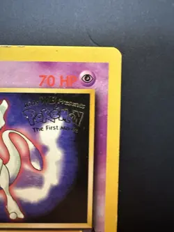 Pokemon 2x Mewtwo 70 HP Promo pokemon the first movie Moderately Played WOTC - Image 3