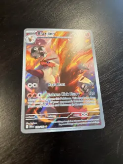 Pokemon TCG - Blaziken - Illustration Rare SV10: Destined Rivals 192/182 NM [A] - Image 3