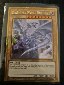 3x Blue-Eyes White Dragon Gold Secret Rare Playset MVP1-ENGV4 YuGiOh! NM - Image 5