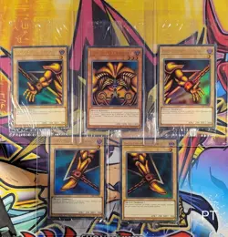 1x PORTUGUESE Exodia the Forbidden One Set SEALED Yugioh LART-EN002-006 Lost Art - Image 1