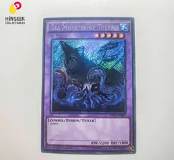 Yugioh Sea Monster of Theseus RATE-EN081 Secret Rare 1st Edition VLP/NM - Image 1