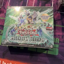 Yu-Gi-Oh Yugioh Legendary Duelists Synchro Storm Booster Box 1st Edition SEALED! - Image 1