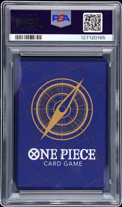 2025 ONE PIECE OP11-A FIST OF DIVINE SPEED 3RD ANV-GOLD MONKEY D. LUFFY PSA 10 - Image 2