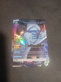 Union Arena Solo Leveling Sung Jinewoo Sr Alt Art SLG-1-049 - Image 1