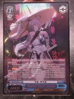 "Scarlet Flash" Scarlet (SP) (Gold Stamp) - GODDESS OF VICTORY-Weiss Schwarz - Image 1