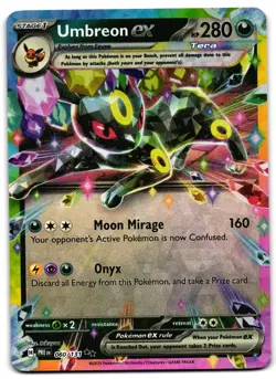 Umbreon ex 060/131 - Prismatic Evolutions Double Rare Pokemon TCG - LP Card - Image 1