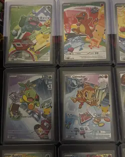 Pokemon First Partner Illustration 30th Ann. Complete Promo Set 9 Cards NM/MINT - Image 3