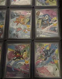 Pokemon First Partner Illustration 30th Ann. Complete Promo Set 9 Cards NM/MINT - Image 5