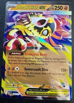 Mega Hawlucha ex 116/217 Ascended Heroes - DOUBLE RARE - 2026 Pokemon Card - Image 1