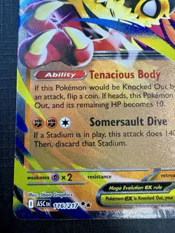 Mega Hawlucha ex 116/217 Ascended Heroes - DOUBLE RARE - 2026 Pokemon Card - Image 4
