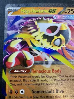 Mega Hawlucha ex 116/217 Ascended Heroes - DOUBLE RARE - 2026 Pokemon Card - Image 5
