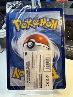 Pikachu At The Museum Pokemon Card Oversize - Natural History Museum - Image 2