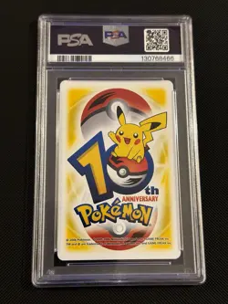 *POP 3* 2006 POKEMON CENTER 10TH ANV PLAYING CARDS YELLOW PARAS/PARASECT PSA 10 - Image 2