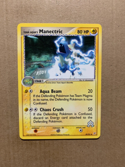 Aqua's Manactric 29/95 EX Team Magma vs Team Aqua - Uncommon Pokemon Card - NM - Image 1