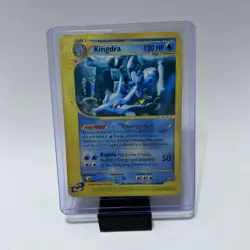 Damaged Kingdra 19/147 Pokemon TCG - Nintendo 2002 Stage 2 Water Card English - Image 4