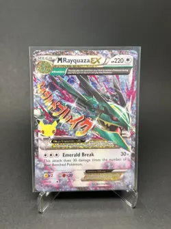 Mega Rayquaza EX Holo Card 76/108 2015 Celebrations Classic Collection NM - Image 1