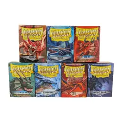 Lot of 7 Dragon Shield Deck Sleeves Protectors - Image 1
