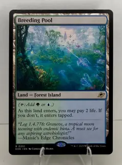 MTG EOE-0251 Breeding Pool - Edge of Eternities -Rare - Shock Land - Image 1