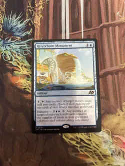 MTG Riverchurn Monument [Aetherdrift] NM Foil - Image 1