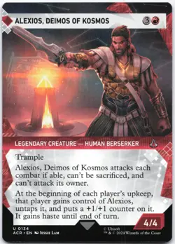Alexios, Deimos of Kosmos (Showcase) Normal U Assassin's Creed 134 NM - Image 1