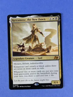 MTG Magic the Gathering: Aetherdrift: Ketramose, the New Dawn #0209 Mythic - NM - Image 1