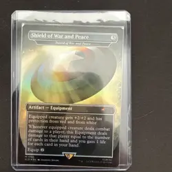 Shield of War and Peace -Sword of War and Peace- MTG FOIL - Secret Lair Drop -NM - Image 1
