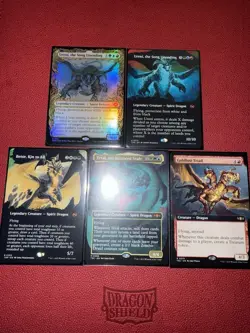 Magic The Gathering Tarkir Dragon Mythic Rare Borderless Lot Pack Fresh NM - Image 1