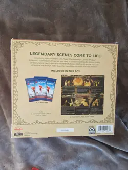 Magic The Gathering: Avatar Tea Time At The Jasmine Dragon Scene Box BRAND NEW - Image 2