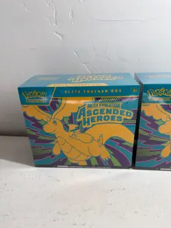 Pokemon TCG: Ascended Heroes (ETB) New & Sealed Lot of 2 - Image 3