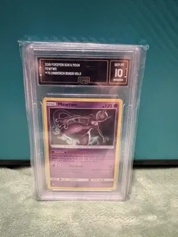 Pokemon Slab Lot! Five GMA 10 Cards - Image 5