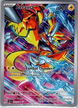 Zeraora 151/142 SV07: Stellar Crown - Pokemon Card - NM - Image 1