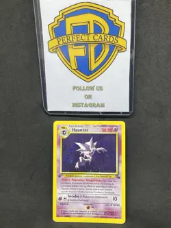 POKEMON FOSSIL 1 EDIZIONE HAUNTER HOLO 6/62 LP ITA - Image 1