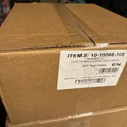 6 x MEGA Lucario Ex FIGURE Collection Box - Sealed CASE Pokemon Cards - Image 1