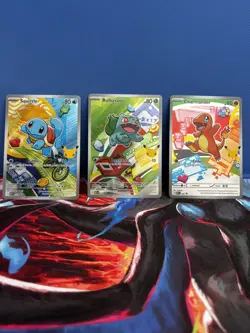 Pokemon 2026 First Partner Illustration Collection Series 1 Promos Set 37-39 #ML - Image 1