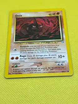 Pokemon Tcg Onix 69/111 Neo Genesis Non Holo - Image 2