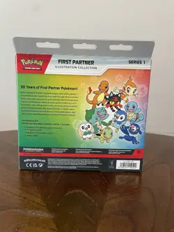 Pokemon TCG First Partner Illustration Collection Series 1 Promo Booster Box - Image 2