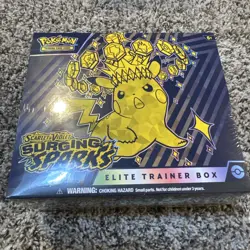 Pokemon Surging Sparks ETB Elite Trainer Box Sealed - Image 1