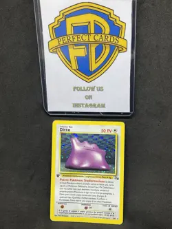 POKEMON FOSSIL 1 EDIZIONE DITTO HOLO 3/62 PL/PR ITA - Image 1