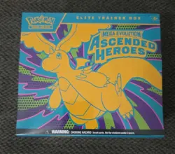 Pokemon TCG Mega Evolution Ascended Heroes ETB Elite Trainer Box Factory Sealed - Image 1
